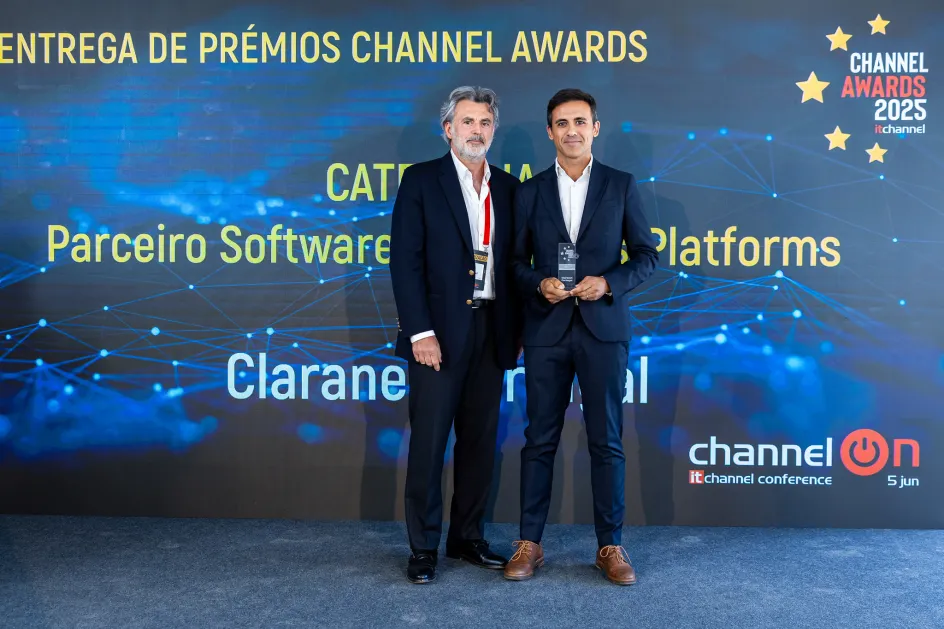 Claranet Portugal premiada nos Channel Awards 2025 da IT Channel