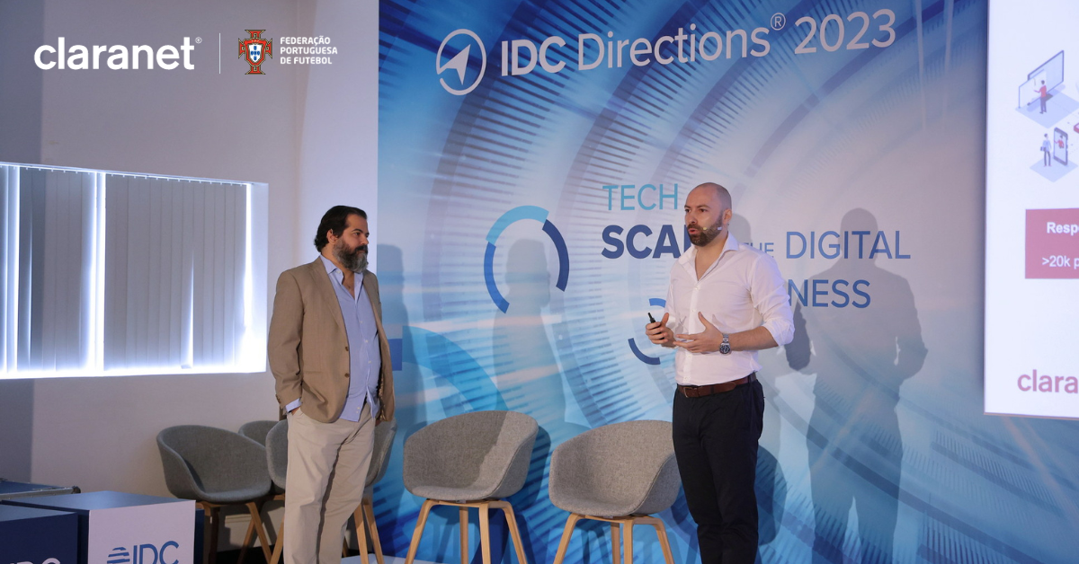 Claranet e Federação Portuguesa de Futebol @ IDC Directions | Unleashing AI in Football