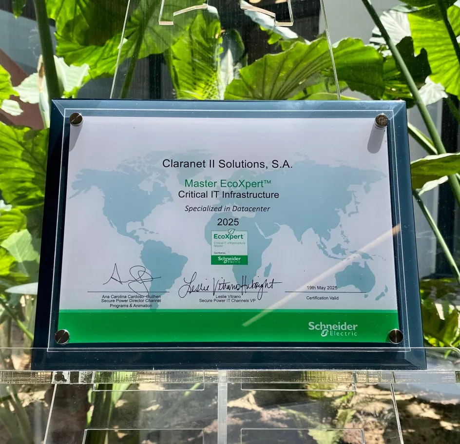 Claranet Portugal recebe reconhecimento de Excelência pela Schneider Electric
